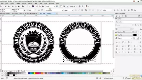 Rahasia Membuat Logo Corel Draw X7 Wajib Kamu Ketahui