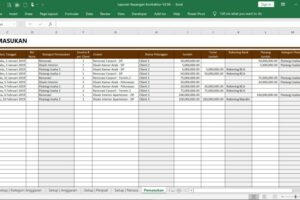 Inilah Download File Excel Laporan Keuangan Perusahaan Kontraktor Terbaik