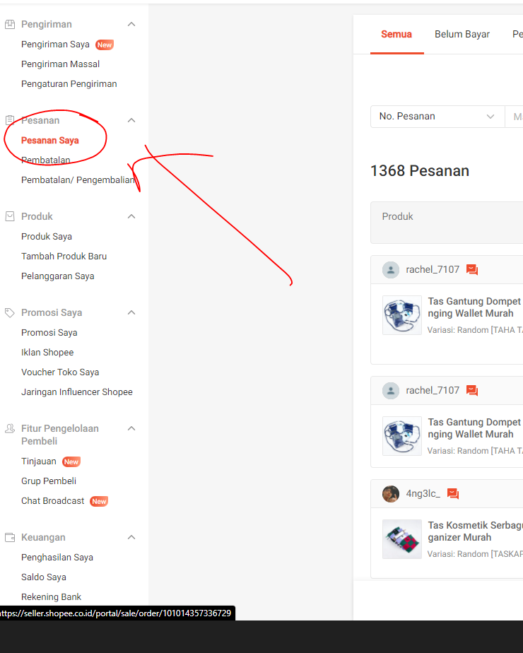 Cara Download Data Penjualan di Shopee - Tongbos