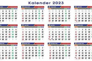 Terbongkar! Download Kalender 2023 Lengkap Dengan Hijriyah Cdr Wajib Kamu Ketahui