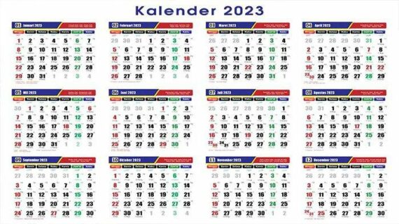 Terbongkar! Download Kalender 2023 Lengkap Dengan Hijriyah Cdr Wajib Kamu Ketahui