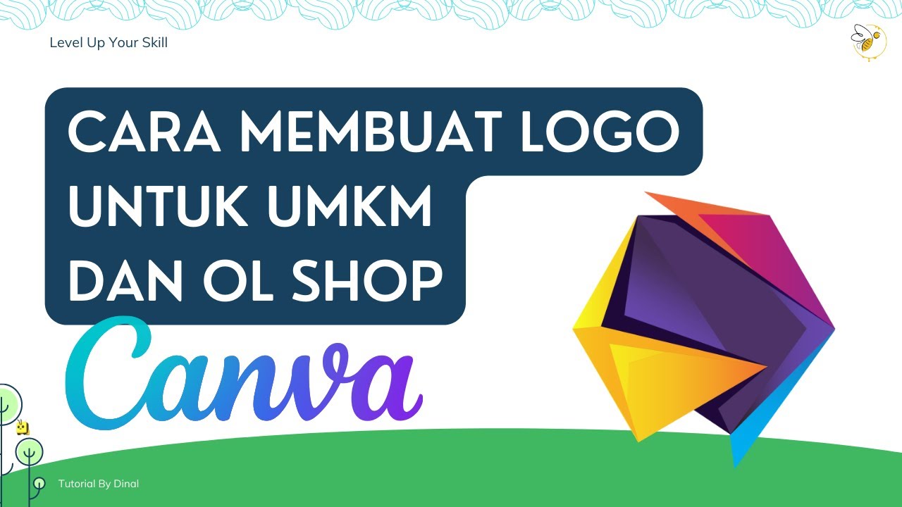 TUTORIAL CANVA | CARA BUAT LOGO DI CANVA BUAT UMKM DAN ONLINE SHOP