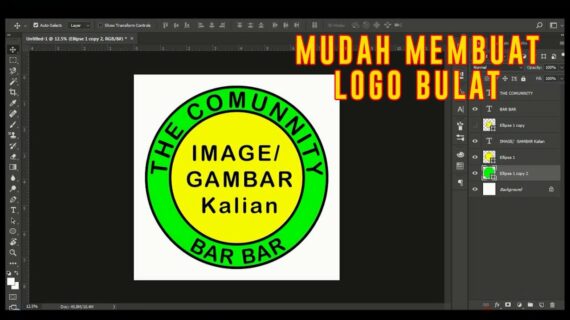 Penting! Membuat Logo Bulat Di Photoshop Terpecaya