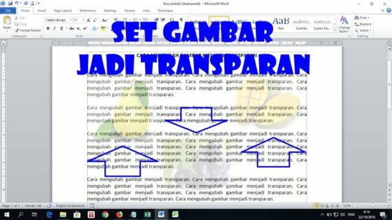 Terungkap Membuat Logo Transparan Di Word Wajib Kamu Ketahui