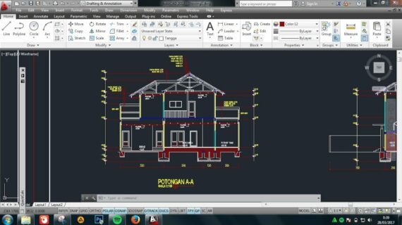 Dahsyat! Cara Membuat Gambar 3 Dimensi Di Autocad Terbaik