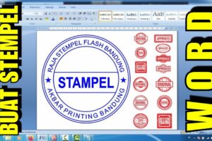 Hebat! Membuat Logo Stempel Online Gratis Terpecaya