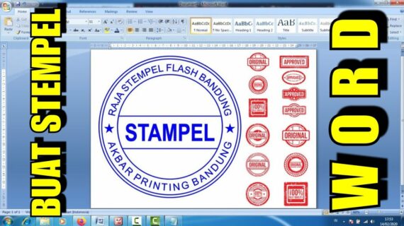 Hebat! Membuat Logo Stempel Online Gratis Terpecaya