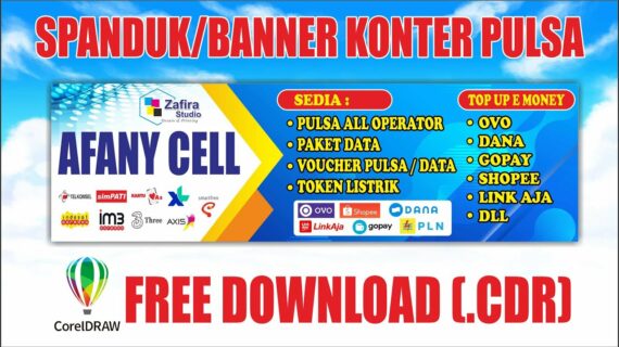 Terungkap Download Template Banner Konter Cdr Terbaik