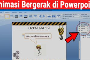 Hebat! Membuat Animasi Kartun Dengan Powerpoint Terpecaya