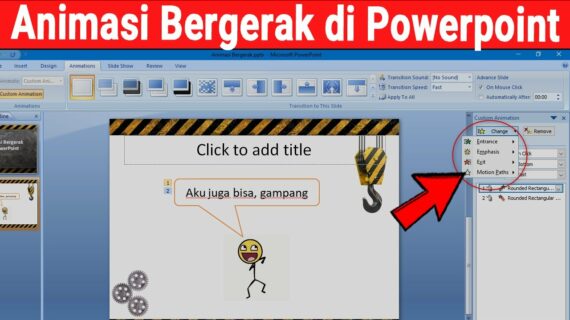 Hebat! Membuat Animasi Kartun Dengan Powerpoint Terpecaya