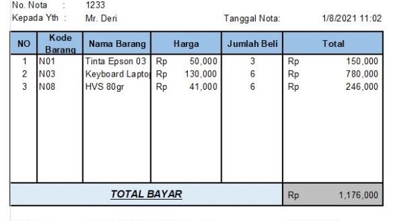 Inilah Download Aplikasi Penjualan Barang Excel Gratis Terpecaya