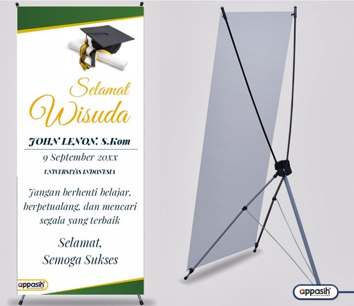 Detail Template X Banner Wisuda Koleksi Nomer 40