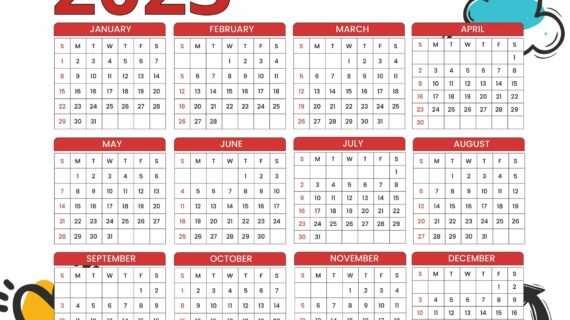 Inilah Download Template Kalender 2023 Word Terpecaya