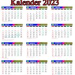 Inilah Download Kalender 2023 Cdr X4 Terpecaya