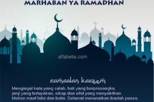 Penting! Ucapan Bulan Ramadhan Dalam Bahasa Arab Terpecaya