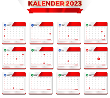 Wow! Free Download Kalender 2023 Lengkap Dengan Tanggal Merah Pdf Terbaik