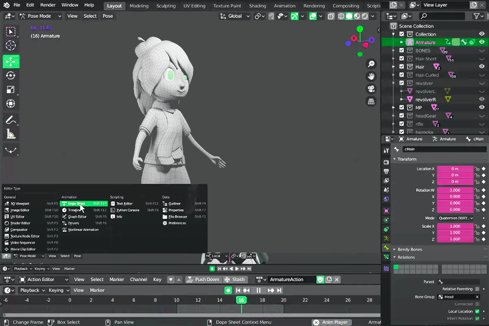 Blender 3D Animation Software