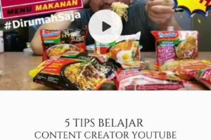 Terungkap Cara Bikin Konten Di Youtube Wajib Kamu Ketahui