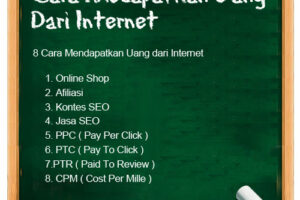 Simak! Cara Mendapatkan Uang Dari Internet Tanpa Modal Terbaik