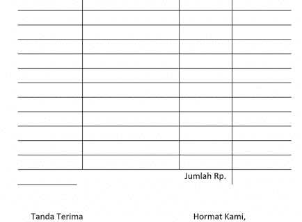 Rahasia Download Template Nota Penjualan Excel Wajib Kamu Ketahui