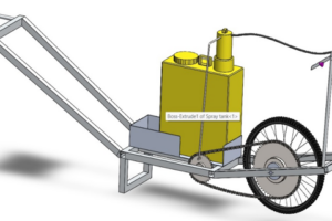 Hebat! Design And Animation Of Agricultural Sprayer-mechanical Engineering Project Terbaik