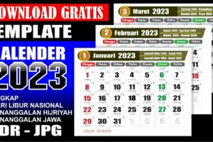 Hebat! Download Kalender Meja 2023 Lengkap Dengan Tanggal Merah Wajib Kamu Ketahui