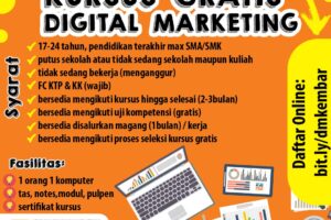 Inilah Kursus Digital Marketing Gratis Bersertifikat Wajib Kamu Ketahui