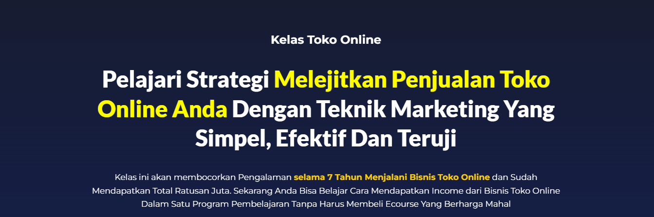 Kursus Jualan Di Shopee